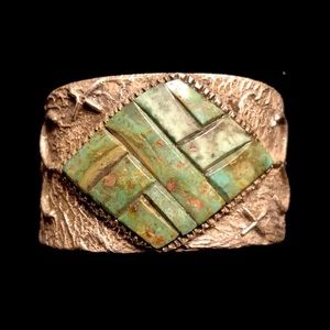 Vintage Sand Casted Bracelet